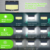 248 468 LED Solar Motion Sensor Lights Outdoor Solar Lamp Sunlight-TI00829-Veeddydropshipping